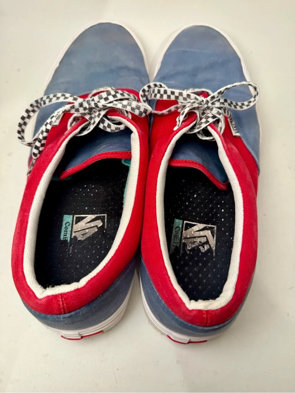 Vans Skateboarding Skate Era Blue Red Men's size 13 Baker Spit AH